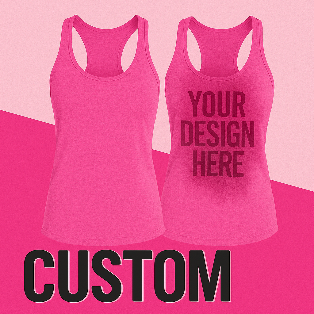 (Custom) Ladies Sweat Activated Tank tops