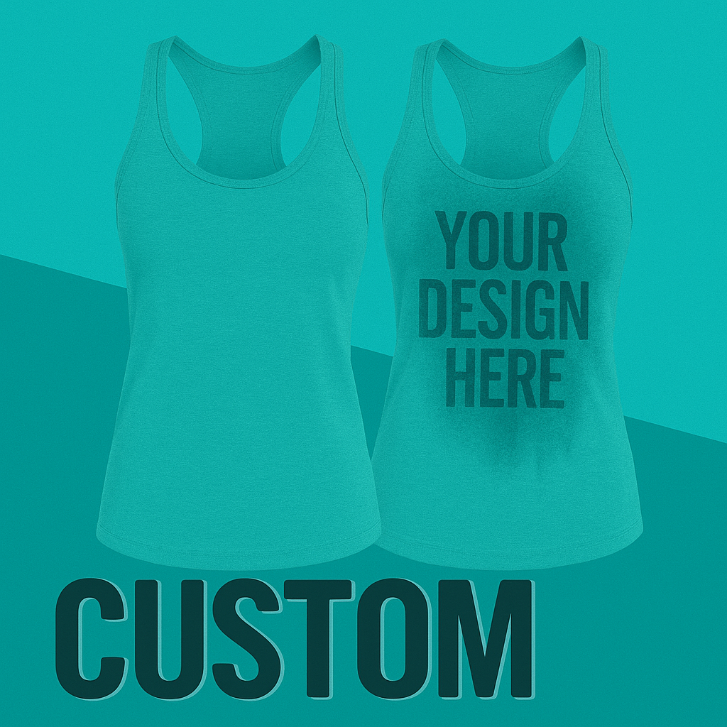 (Custom) Ladies Sweat Activated Tank tops