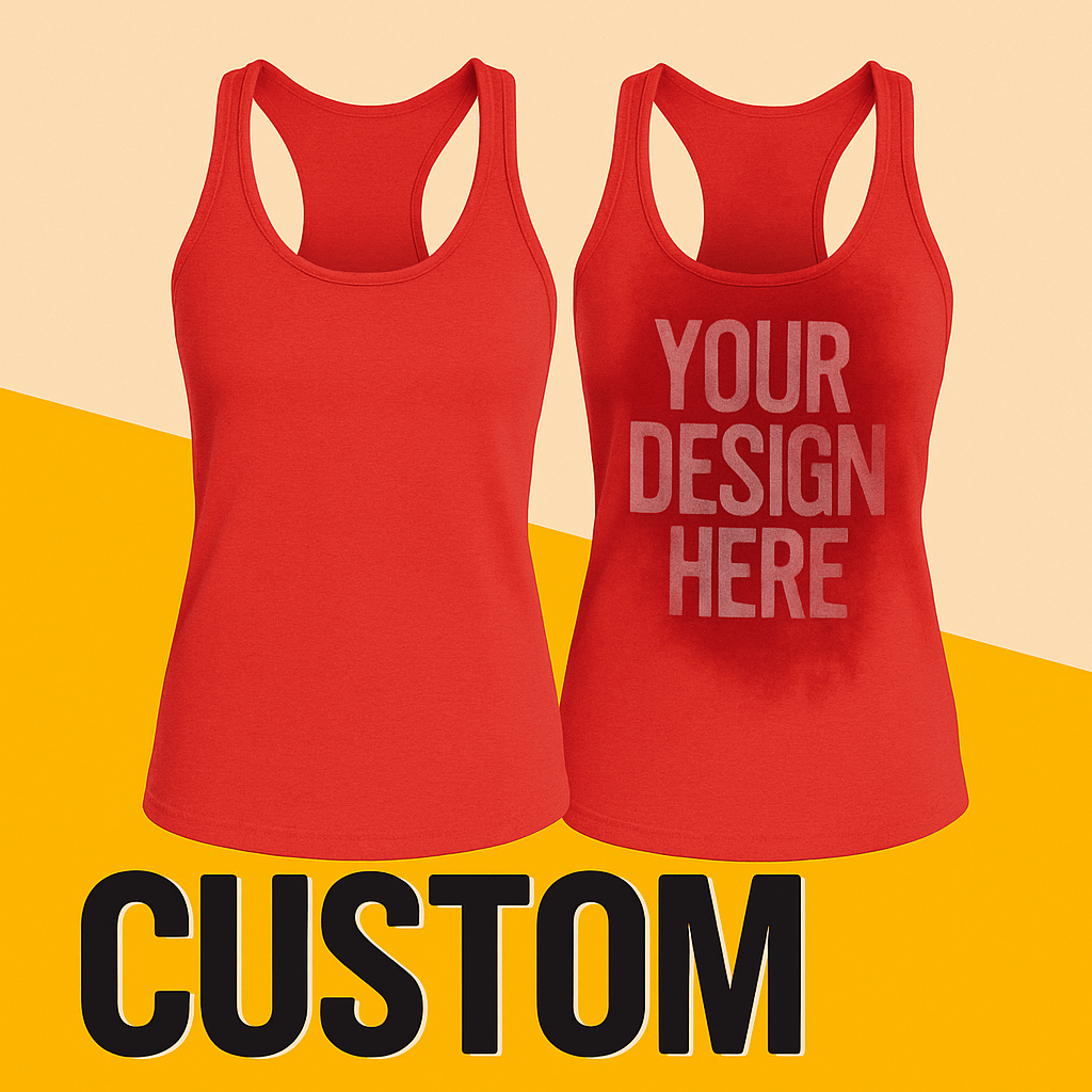 (Custom) Ladies Sweat Activated Tank tops