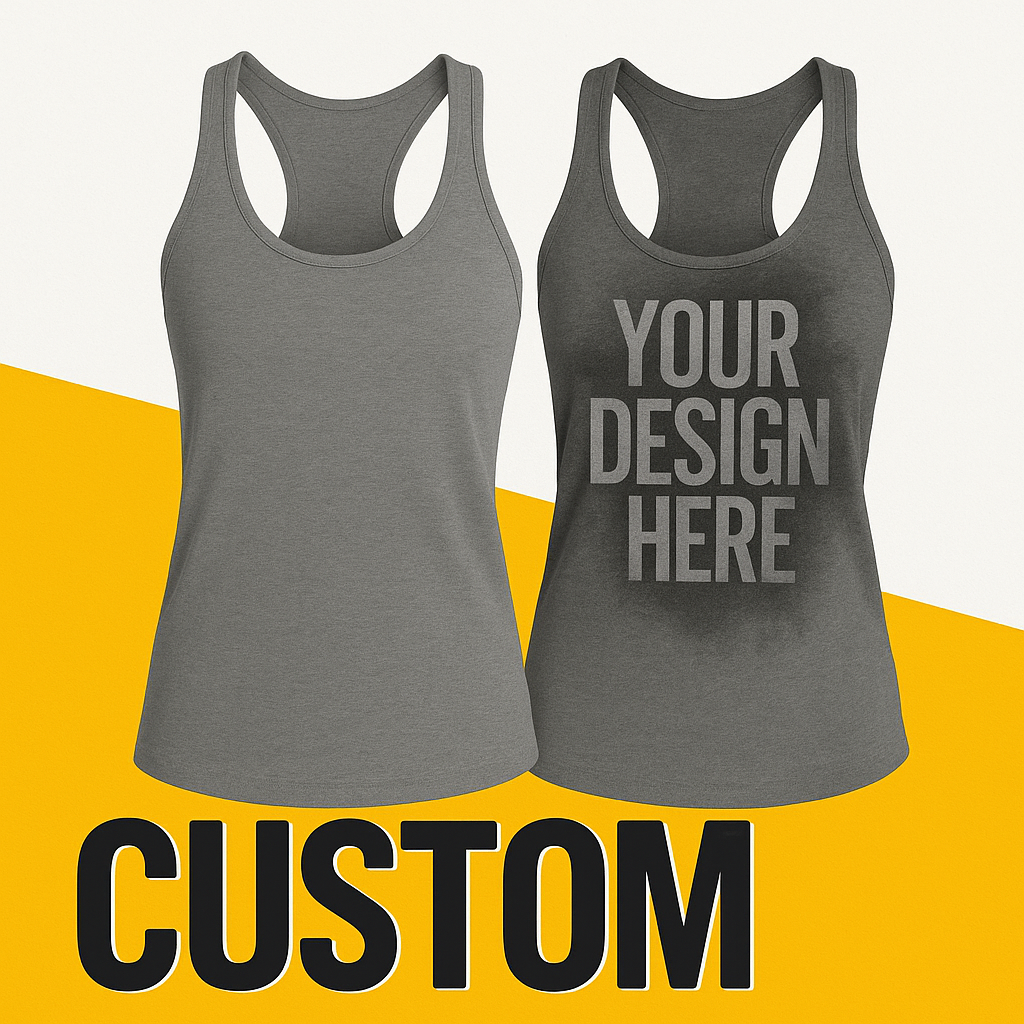 (Custom) Ladies Sweat Activated Tank tops