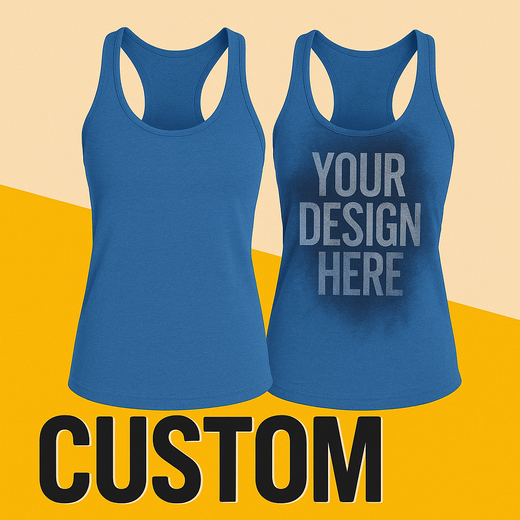 (Custom) Ladies Sweat Activated Tank tops