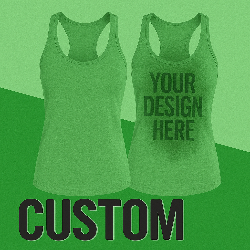 (Custom) Ladies Sweat Activated Tank tops