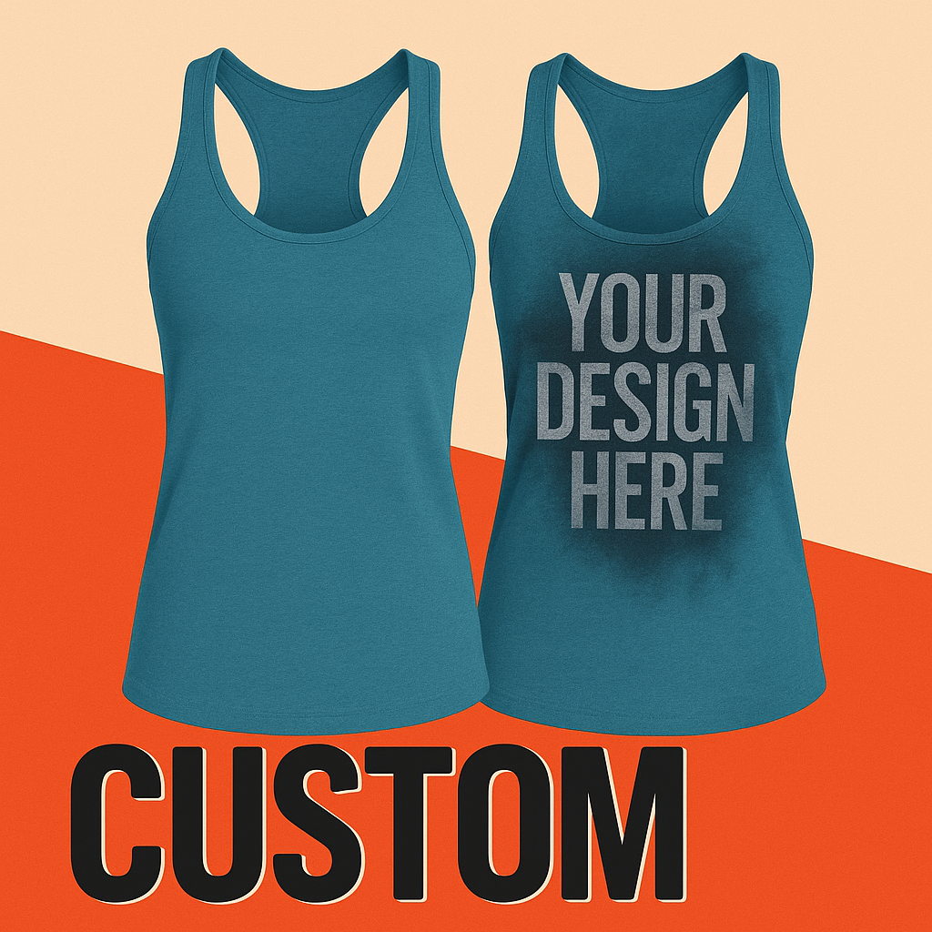 (Custom) Ladies Sweat Activated Tank tops