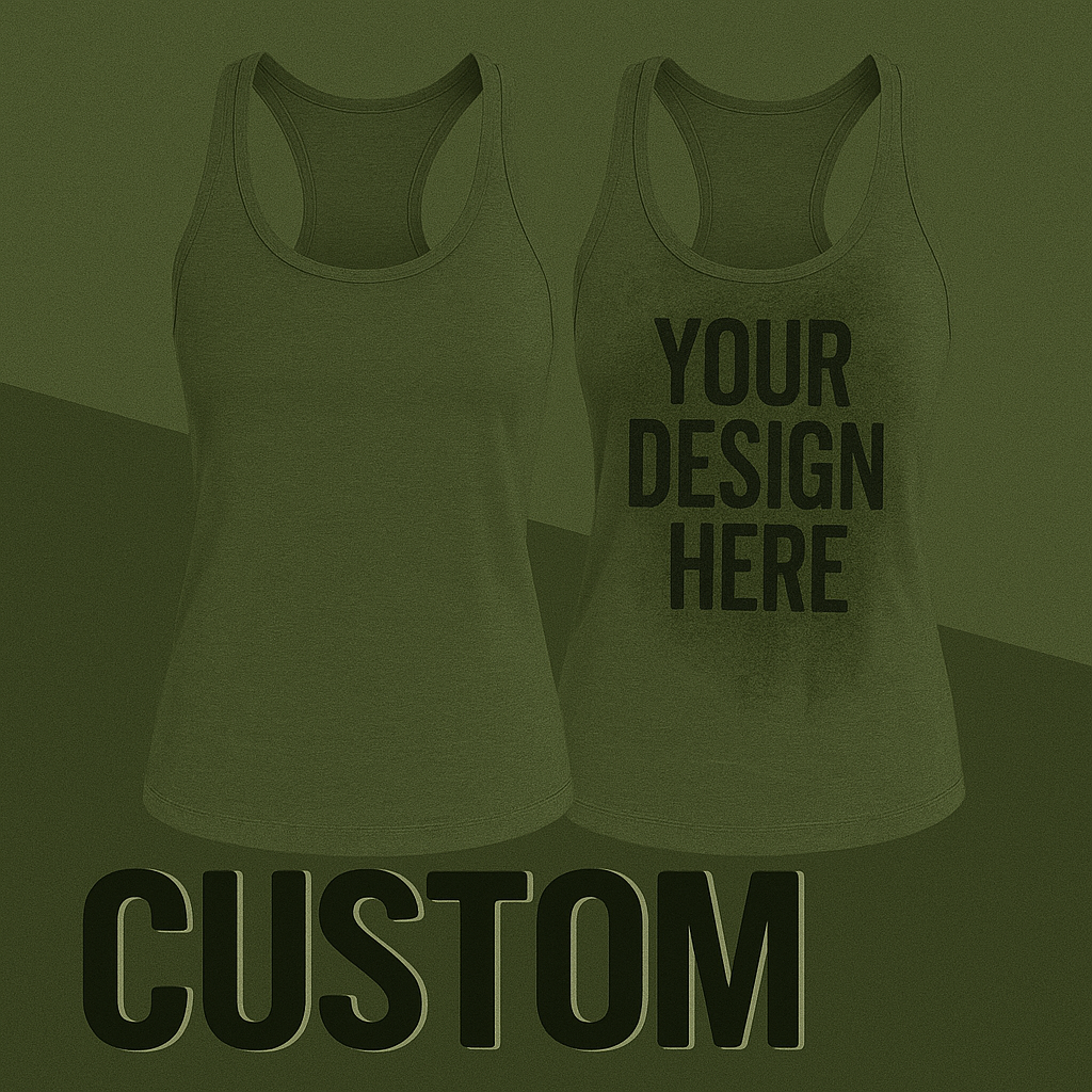 (Custom) Ladies Sweat Activated Tank tops