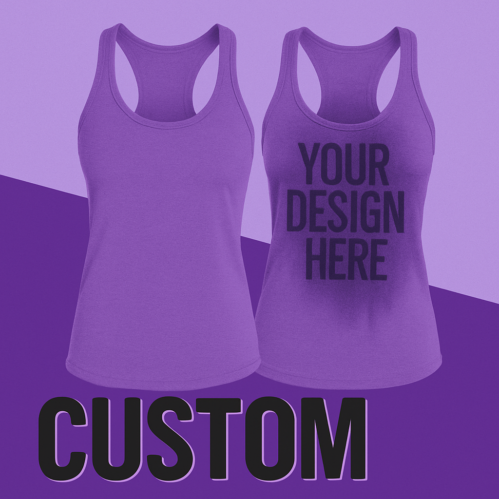 (Custom) Ladies Sweat Activated Tank tops