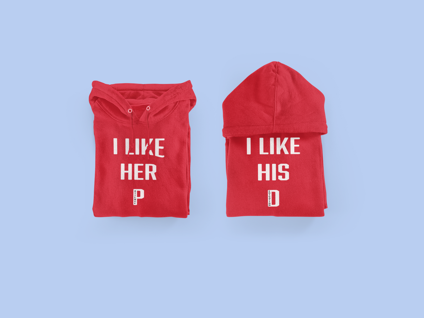 Her P, His D (Hoodies)