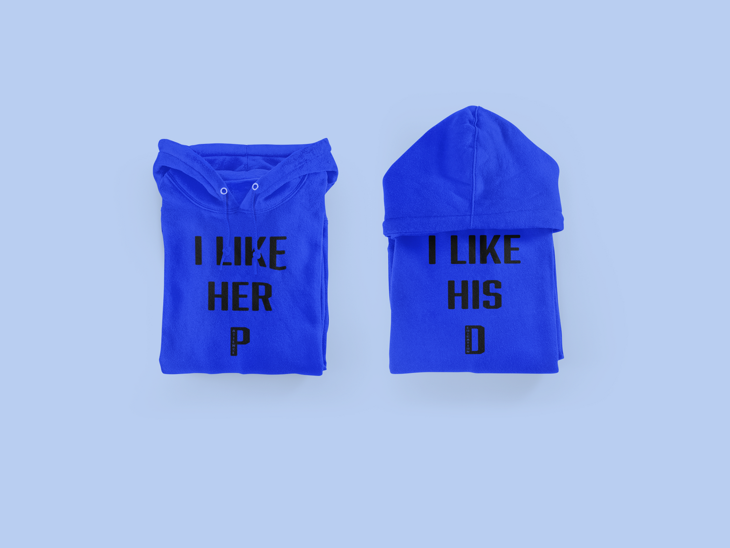 Her P, His D (Hoodies)