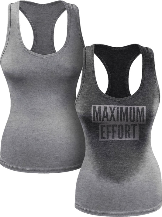 Ladies Maximum Effort tank tops