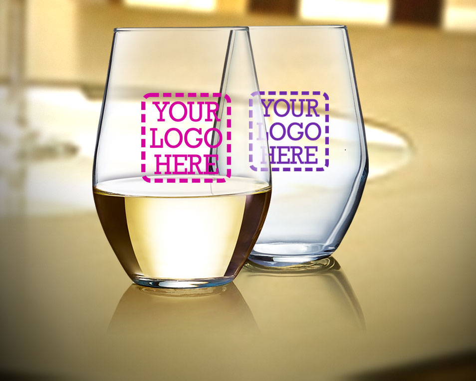 Custom wine glasses