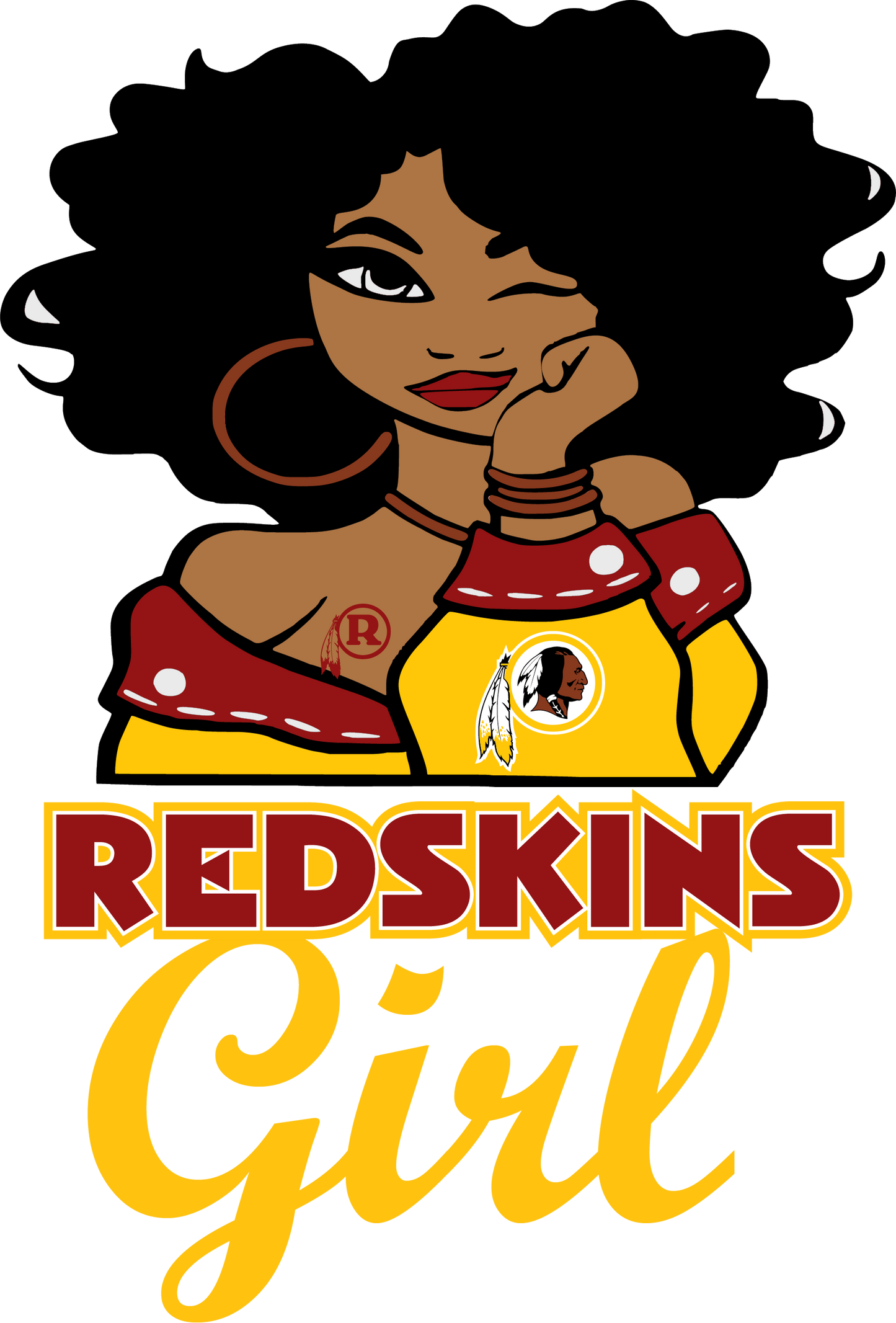 REDSKINS GIRL