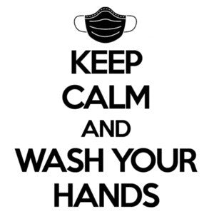 KEEP CALM WASH YOUR HANDS