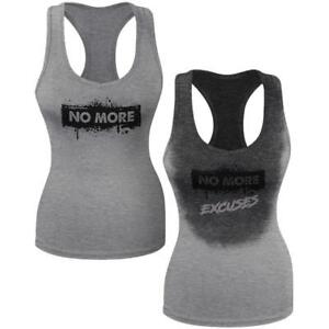 No More Excuses tank tops